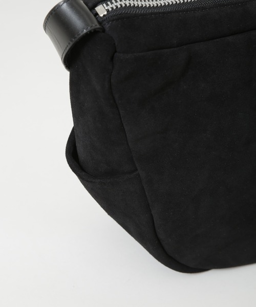 ITTI（イッチ）の「ITTI/別注 ANNIE MOON BAG / suede（ショルダーバッグ・メンズ・ブラウン/ブラック・FREE）」の8枚目の写真
