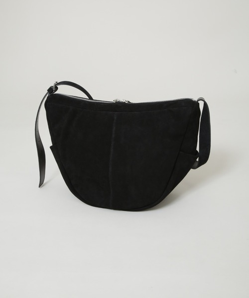 ITTI（イッチ）の「ITTI/別注 ANNIE MOON BAG / suede（ショルダーバッグ・メンズ・ブラウン/ブラック・FREE）」の3枚目の写真