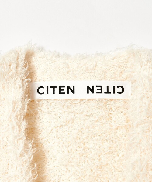 CITEN（シテン）の「＜CITEN＞シャギーニットベスト（ベスト・レディース・ダークブラウン/ネイビー/オフホワイト・FREE）」の21枚目の写真