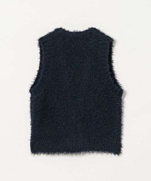 CITEN（シテン）の「＜CITEN＞シャギーニットベスト（ベスト・レディース・ダークブラウン/ネイビー/オフホワイト・FREE）」の8枚目の写真