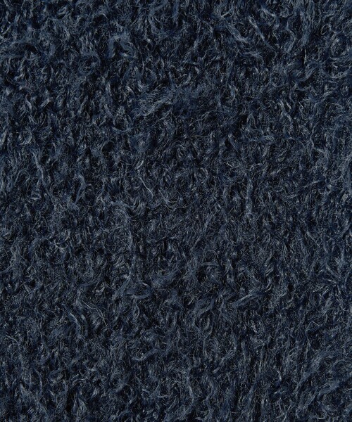 CITEN（シテン）の「＜CITEN＞シャギーニットベスト（ベスト・レディース・ダークブラウン/ネイビー/オフホワイト・FREE）」の6枚目の写真