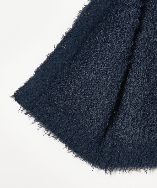 CITEN（シテン）の「＜CITEN＞シャギーニットベスト（ベスト・レディース・ダークブラウン/ネイビー/オフホワイト・FREE）」の5枚目の写真