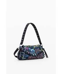 Desigual | グラフィティプリントバゲット ストリートミニショルダーバッグ(ショルダーバッグ)