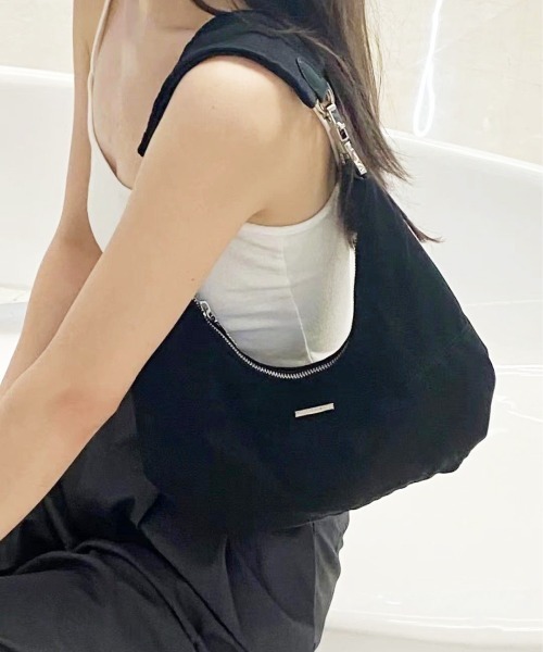 DEVICE(デバイス)の「ラウンド メタルパーツ 2WAY ハンドバッグ(ハンドバッグ・レディース・ブラック・FREE)」の6枚目の写真