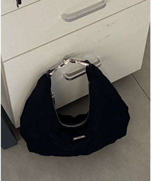 DEVICE(デバイス)の「ラウンド メタルパーツ 2WAY ハンドバッグ(ハンドバッグ・レディース・ブラック・FREE)」の15枚目の写真