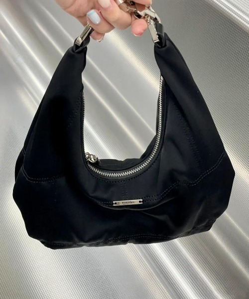 DEVICE(デバイス)の「ラウンド メタルパーツ 2WAY ハンドバッグ(ハンドバッグ・レディース・ブラック・FREE)」の12枚目の写真