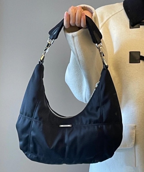 DEVICE(デバイス)の「ラウンド メタルパーツ 2WAY ハンドバッグ(ハンドバッグ・レディース・ブラック・FREE)」の10枚目の写真