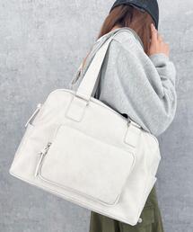 WEGO（ウィゴー）の「WEGO/立体ポケットBIGボストン（ボストンバッグ・メンズ）」