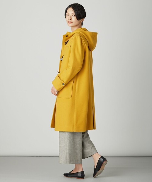 J.PRESS Ladies(J.プレス レディス)の「Jackal ソフトメルトン ダッフル コート(ダッフルコート・レディース・グレー系/ベージュ系/イエロー系・S/XS)」の13枚目の写真