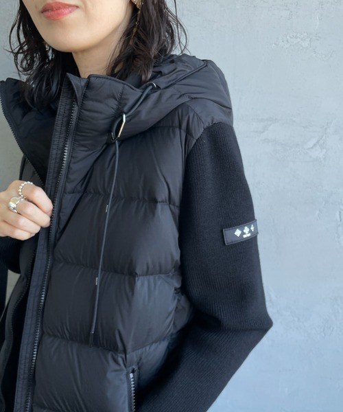 TATRAS（タトラス）の「[TATRAS/タトラス] KEITIE ニットコンビダウンジャケット（ダウンジャケット/コート・レディース・ブラック・2/3/1/4）」の12枚目の写真