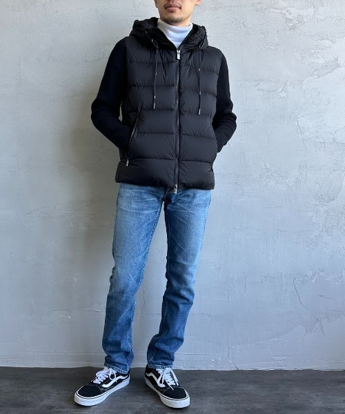 TATRAS（タトラス）の「[TATRAS/タトラス] KEITIE ニットコンビダウンジャケット（ダウンジャケット/コート・レディース・ブラック・2/3/1/4）」の4枚目の写真