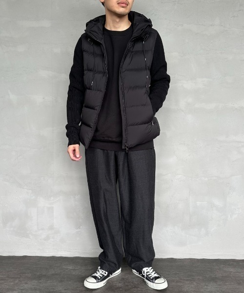 TATRAS（タトラス）の「[TATRAS/タトラス] KEITIE ニットコンビダウンジャケット（ダウンジャケット/コート・レディース・ブラック・2/3/1/4）」の5枚目の写真