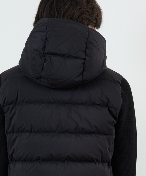 【極美品】TATRAS HEIL ニット ダウンジャケット L 3 黒 TATRAS/タトラス] KEITIE ニットコンビダウンジャケット（ダウン