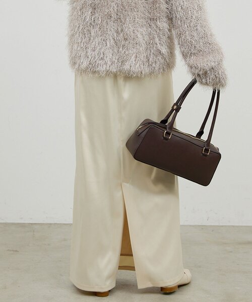 手洗い可能】ストレッチサテンタイトスカート（スカート