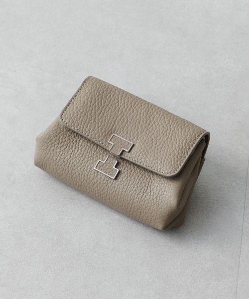 IACUCCI レザー アバ ウォレット 二つ折り財布 キャメル系 牛革 IACUCCI レザー アバ ウォレット 二つ折り財布 キャメル系 牛革