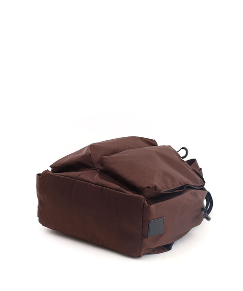 COOCO（クーコ）の「撥水ビッグポケット巾着リュック／Ａ４対応（バックパック/リュック・レディース・ブラック/ブラウン/グレー・FREE）」の14枚目の写真