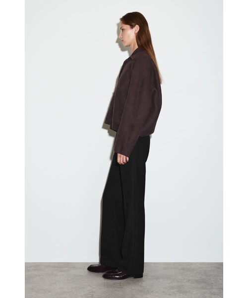 未使用COS スカルプテッドメリノウールジャケット SCULPTED MERINO WOOL JACKET スカルプテッドメリノウールジャケット