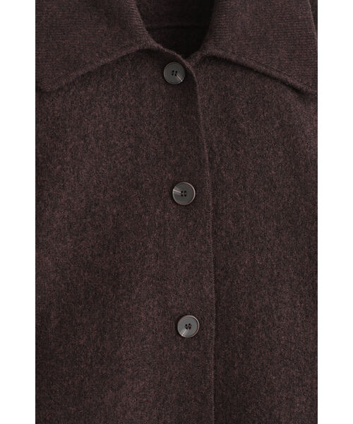 スカルプテッドメリノウールジャケット（カーディガン/ボレロ）｜COS