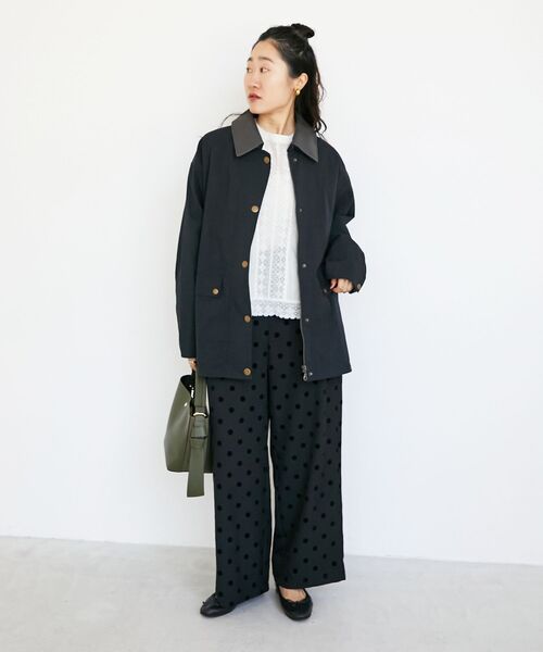 le.coeur blanc（ルクールブラン）の「《手洗い可能》Fanaka別注リバーレースブラウス（シャツ/ブラウス・レディース・アイボリー・38）」の19枚目の写真