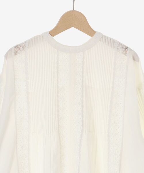 le.coeur blanc（ルクールブラン）の「《手洗い可能》Fanaka別注リバーレースブラウス（シャツ/ブラウス・レディース・アイボリー・38）」の21枚目の写真