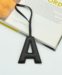 DRAW（ドロー）の「DRAW(ドロー) /ビーガンレザー イニシャルチャーム 【A】大文字タイプ（チャーム）」