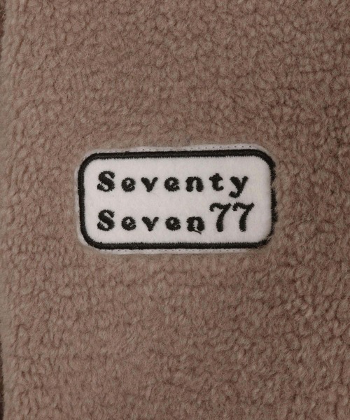 seventy seven(セブンティセブン)の「mj11120-stand collar boa zip JKT ジップアップジャケット(7725W020)(その他アウター・メンズ・ブラック/キャメル・S/XL/L/M)」の3枚目の写真