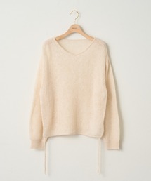 【WEB限定】モヘアタッチギャザープルオーバー