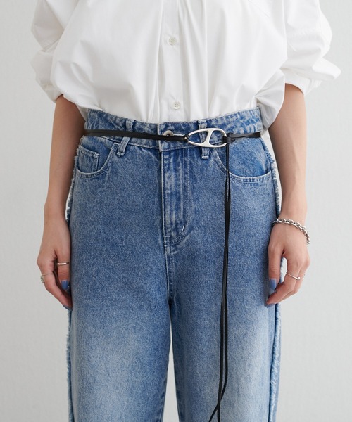 LARUTA（ラルータ）の「【LARUTA】アンカーパーツベルト（ベルト・レディース・ゴールド/シルバー・FREE）」の2枚目の写真