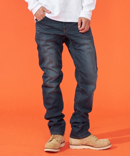 EDWIN 56 design ダークブルーデニムパンツ　バイク　夏 56design別注】【夏用】バイク用 COOL ライディングジーンズ デニム