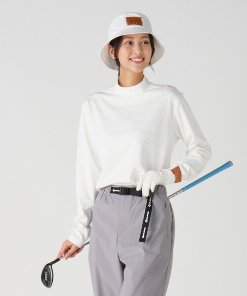 別注】＜TaylorMade×UNITED ARROWS＞ ジャガード モックネック