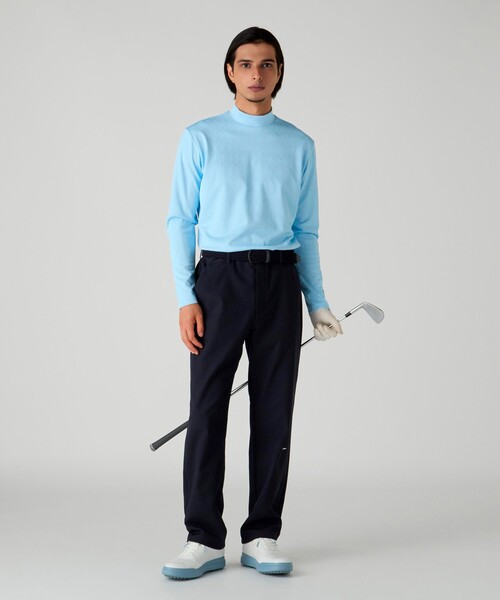 別注】＜TaylorMade×UNITED ARROWS＞ ジャガード モックネック シャツ