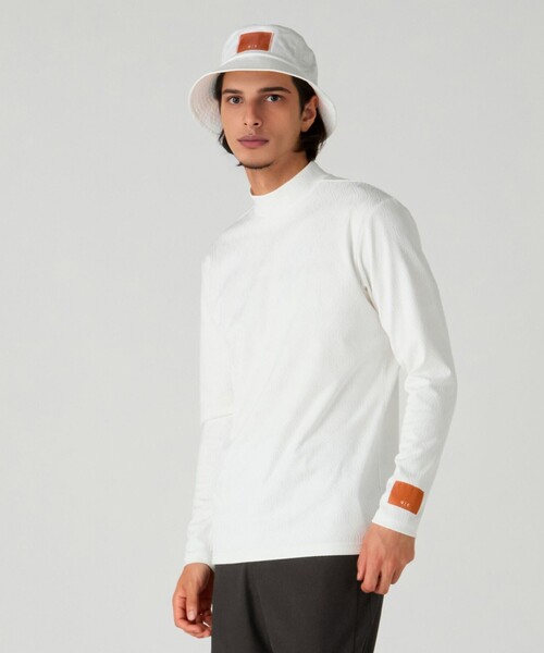 別注】＜TaylorMade×UNITED ARROWS＞ ジャガード モックネック