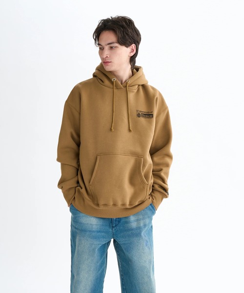ELEMENT(エレメント)の「ELEMENT メンズ ESSENTIAL HOOD パーカー 【2025年秋冬モデル】/エレメントバックプリントプルオーバーパーカー・フーディー(パーカー・メンズ・ブラック/ホワイト系その他/ブラウン系その他・LARGE/X-LARGE/MEDIUM)」の7枚目の写真