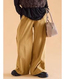 ehka sopo | ウォッシュ加工ワイドパンツ(その他パンツ)