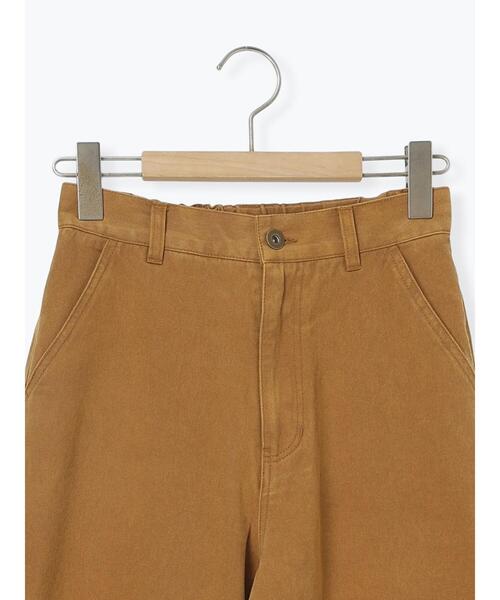 ehka sopo(エヘカソポ)の「ウォッシュ加工ワイドパンツ(その他パンツ・レディース・マスタード/ブラウン/チャコールグレー・F)」の8枚目の写真