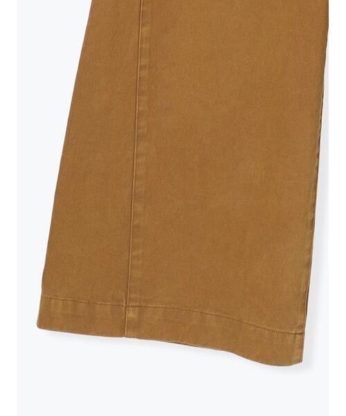 ehka sopo(エヘカソポ)の「ウォッシュ加工ワイドパンツ(その他パンツ・レディース・マスタード/ブラウン/チャコールグレー・F)」の10枚目の写真
