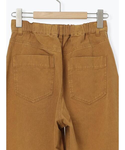 ehka sopo(エヘカソポ)の「ウォッシュ加工ワイドパンツ(その他パンツ・レディース・マスタード/ブラウン/チャコールグレー・F)」の11枚目の写真