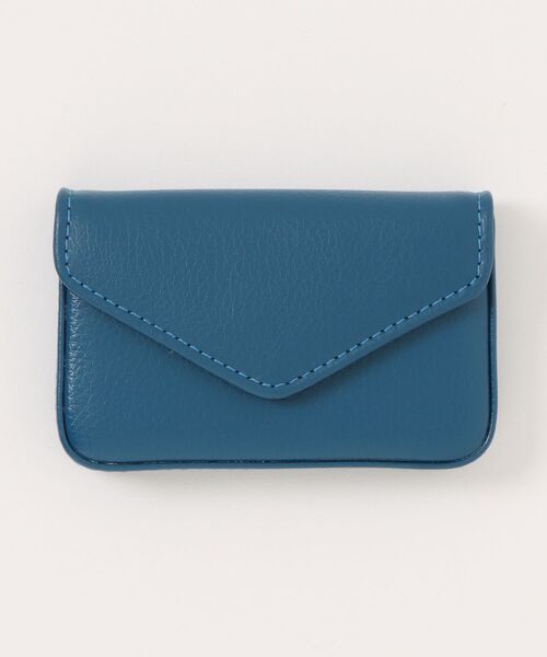 Fun & Daily（ファンアンドデイリー）の「F&D : PUデザイン名刺入れ（名刺入れ・メンズ・ネイビー/ブラウン/ブラック・FREE）」の2枚目の写真