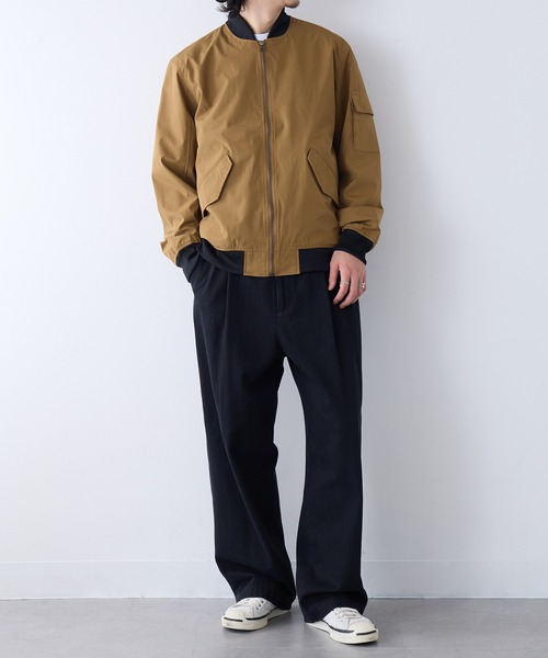 HAUS(ハウス)の「【HAUS】エステルストレッチ裏タフタグランドジャンパー KMW-53601(その他アウター・メンズ・ブラック/カーキ/ベージュ・L/M/LL)」の17枚目の写真