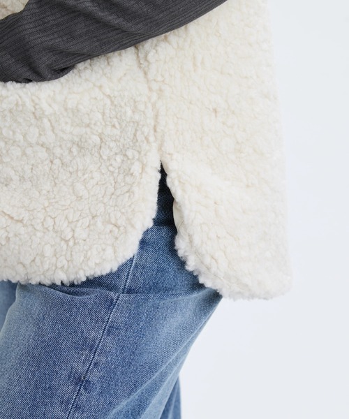 BILLABONG レディース FUR BOA VEST ベスト 【2025年秋冬モデル】 @autumn/ビラボンジップアップファーボアベスト