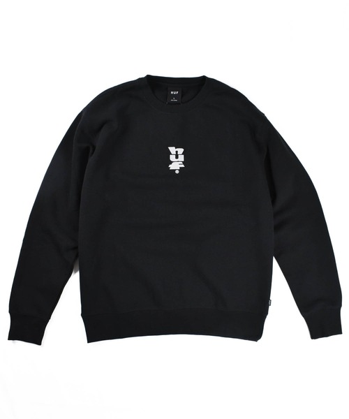 HUF(ハフ)の「【C-HUF】【HUF/ハフ】HUF SET MEGABLAST CREWNECK PF00748(スウェット・メンズ・アッシュグレー/ブラック・LARGE/X-LARGE/MEDIUM/SMALL/XX-LARGE)」の1枚目の写真