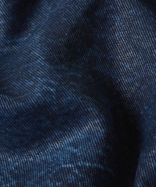 G-STAR（ジースター）の「Boxy Fit Overshirt/レザーライクコーティング加工オーバーサイズシャツジャケット（シャツ/ブラウス・メンズ・ダークインディゴブルー・SMALL/MEDIUM/LARGE/X-SMALL/X-LARGE）」の6枚目の写真