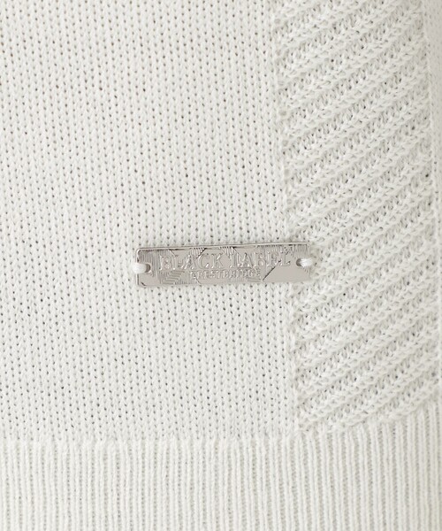 BLACK LABEL CRESTBRIDGE(ブラックレーベル・クレストブリッジ)の「シャドーチェックタートルネックニット(ニット/セーター・メンズ・オフホワイト/ブラック・M/XL/L/S)」の6枚目の写真