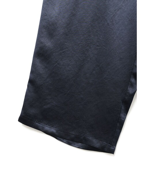 mizuiroind（ミズイロインド）の「mizuiro ind サテンカーゴパンツ（その他パンツ・レディース・ブラック/ネイビー/ベージュ・FREE）」の21枚目の写真