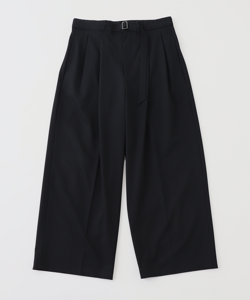 417 EDIFICE（フォーワンセブンエディフィス）の「TRW  ベルテッドパンツ（スラックス・メンズ・チャコールグレー/ブラック・MEDIUM/LARGE）」の17枚目の写真