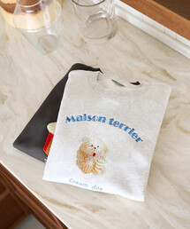 FREAK'S STORE（フリークスストア）の「限定展開　Maison terrier / メゾン・テリア 刺繍 × プリント スウェット（スウェット）」