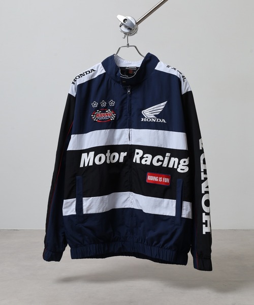 HONDA RACING バイクジャケット L Yahoo!オークション -「honda racing ジャケット」(ナイロン) (男性用