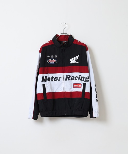 セール】HONDA 百花繚乱 レーシングジャケット ナイロンブルゾン