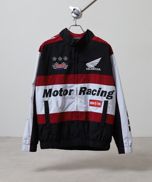 セール】HONDA 百花繚乱 レーシングジャケット ナイロンブルゾン
