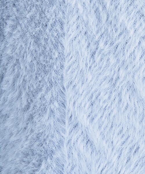 INDIVI(インディヴィ)の「【洗える】エアリーシャギートップス(Tシャツ/カットソー・レディース・オフホワイト/ナチュラル/サックスブルー・05/13/15 /34/38)」の16枚目の写真